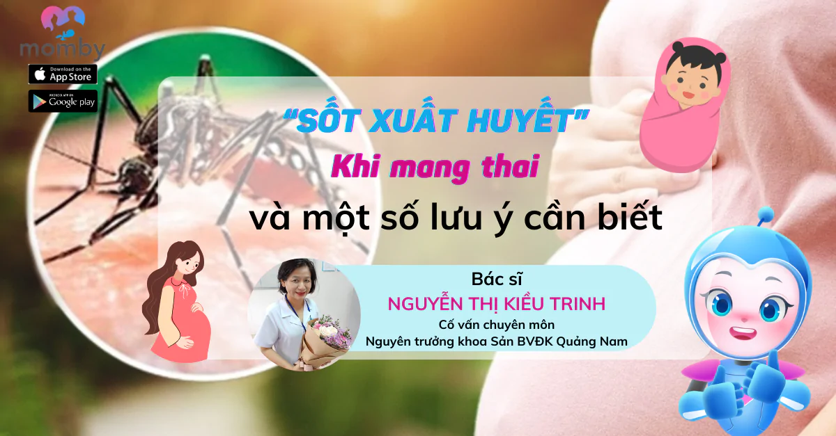 Sốt xuất huyết khi mang thai và một số lưu ý cần biết